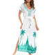 Lightweight Embroidered Bikini Jacket