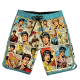Men's Elastic Waist Surf Board Shorts